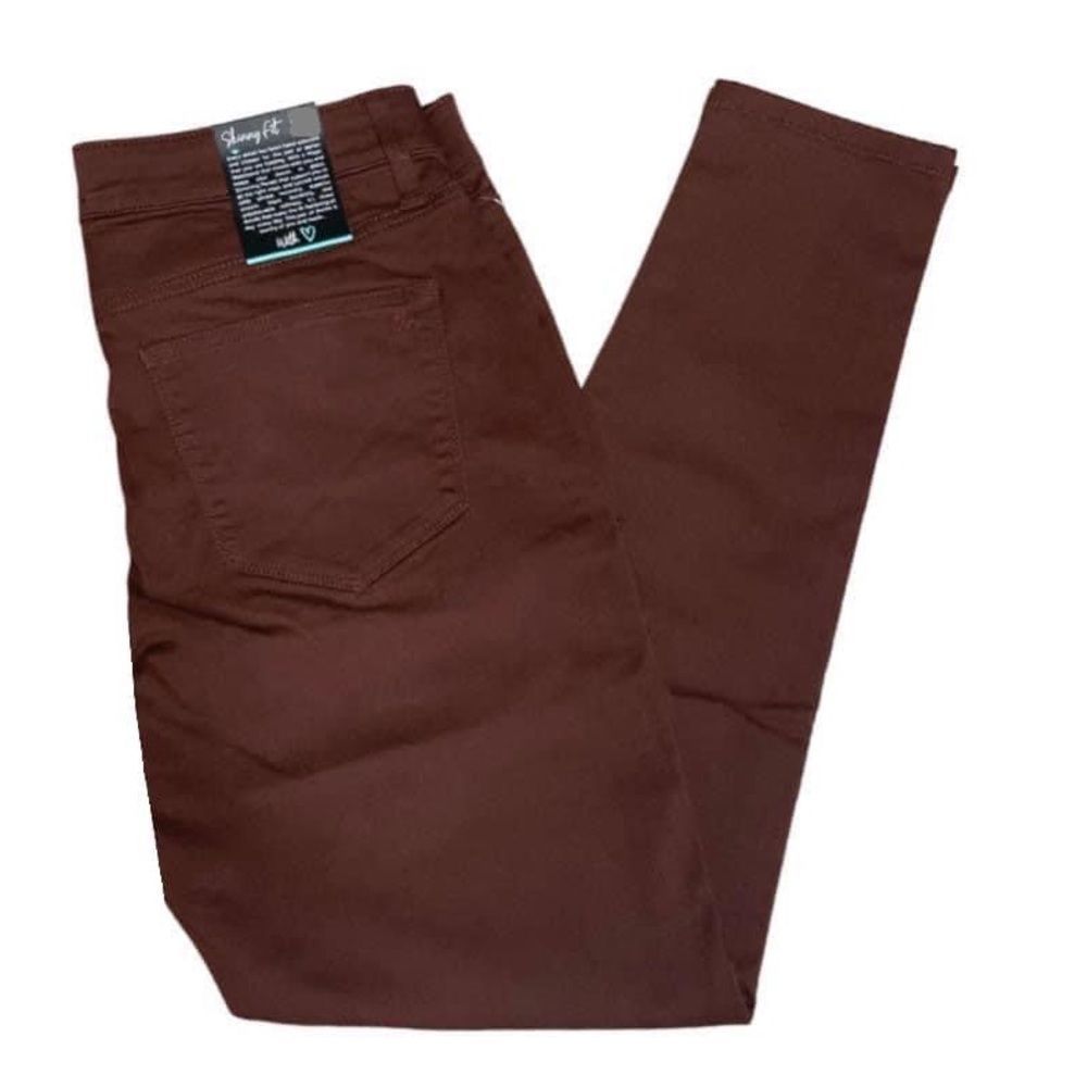 SMALL-LuLaRoe Size 26(waist) Brown Skinny Denim